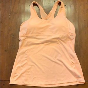 Pink Avia workout top w/ built in bra
